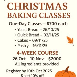 Christmas Baking Classes
