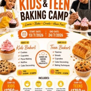 Kids & Teen Baking Camp